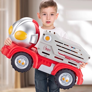 新款德国奥特曼初代怪兽玩具车越野大号模型宝宝儿童男孩套装礼物