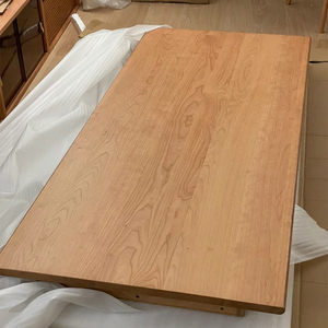 北美樱桃木板原木沙发书桌面板餐桌边柜实木板隔板台面板桌板定制