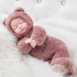 儿童仿真娃娃玩具女孩婴儿软胶睡眠宝宝会说话的智能洋娃娃布娃娃