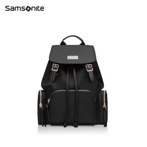 Samsonite新秀丽双肩包女新款书包时尚方形通勤背包休闲旅行包TQ4