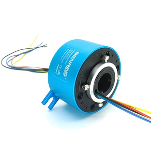 滑环导电环旋转滑环导电滑环集电环20 25.4 30mm过孔滑环电刷