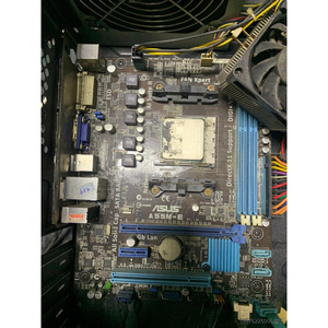 华硕 A55-E主板,AD760K,CPU,板加U,加散热5
