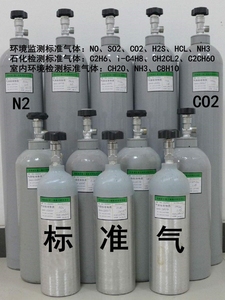 实验室标准气体报警传感器校准二氧化硫NO、NH3、HCL环境监测标气