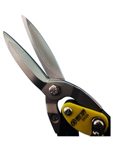 保力得加长不锈钢板专用剪刀11寸航空剪工业剪发光字边条铁皮剪刀