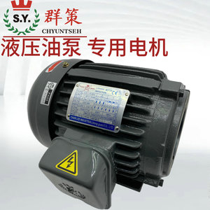 台湾群策SY液压油泵内轴电机C01/C02/C03/C05/C7B/C10-43B0 1 2HP
