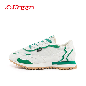 Kappa卡帕男鞋跑鞋男2023冬季新款休闲复古情侣鞋潮流百搭运动鞋