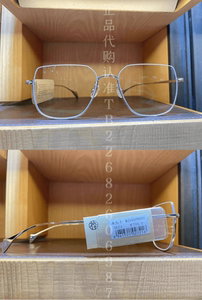 木九十2024新款眼镜MJ101FK001防蓝光美颜素颜下半框金属装饰镜架