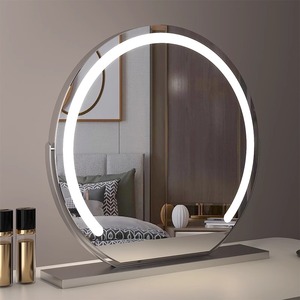 日本MUJIELED化妆镜带灯台式桌面智能家用简约触控主卧室梳妆镜子