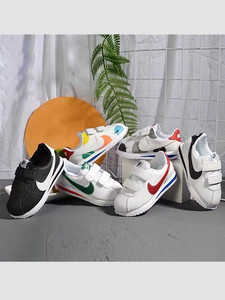 Nike耐克儿童鞋男童女童2024新款阿甘鞋小白鞋运动休闲鞋904769