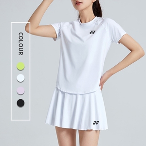 尤尼克斯羽毛球服套装裙子女士速干衣服运动裙裤网球健身服防走光
