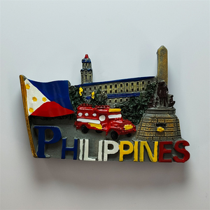 菲律宾马尼拉地标建筑黎刹纪念碑 旅游纪念品家居饰品磁铁冰箱贴