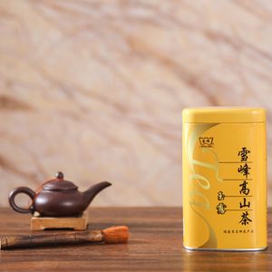 雪峰高山茶有机乌龙茶清香型 铁罐玉露茶叶礼盒厂家直销250g/罐