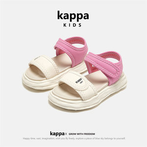 kappa童鞋女童凉鞋2024新款夏季儿童运动沙滩鞋子时尚休闲公主鞋
