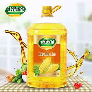 道道全压榨玉米油5L  非转基因/物理压榨