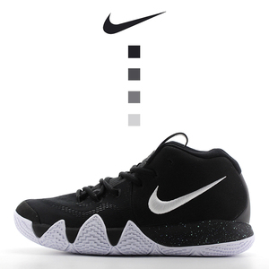 Nike耐克男鞋Kyrie 4欧文4代德鲁大叔黑白实战气垫运动篮球鞋女鞋