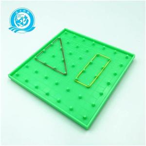 钉板玩具教具小钉板学生用塑料钉子板小学数学科学实验几何图形板
