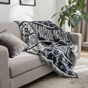 2023沙发巾全盖沙发套罩北欧风梳化垫一体式扶手复古单人毯子盖布