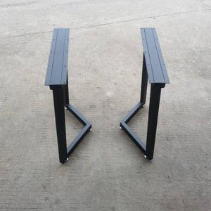 铁艺桌腿支架办公桌脚大板桌子桌架金属脚架实木餐桌架定制桌子腿