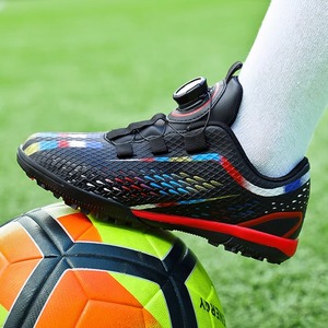安踏儿童足球鞋男童运动鞋碎钉2024新款夏季比赛训练跑步球鞋男款