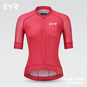 EVR-ASCENT系列夏季女款骑行短袖吸湿排汗透气公路车自行车骑行服