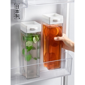 日本无印良品冷水壶冰箱冷藏冷泡果汁冰水茶壶冷萃咖啡密封凉水壶