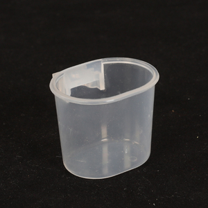 保健砂食盒透明塑料食杯水杯画眉食碗玉鸟八哥用品用具鸟笼水碗