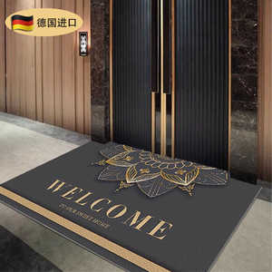 德国免洗入户门地垫欧式轻奢电梯酒吧门口进门脚垫家用可擦洗地毯