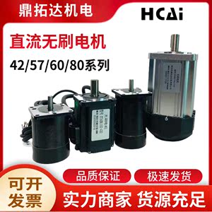 鼎拓达DT42/57/60/80BL直流无刷电机高速防水低噪音24V/36V/310V