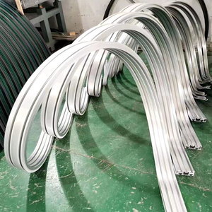 定制铝合金圆管弯管折弯拉弯成型铝合金型材加工议价