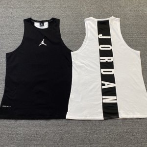 耐克Nike正品男JORDAN篮球训练休闲修身无袖运动T恤AJ背心892072