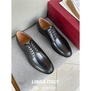 【LINDA】欧洲代 BALLY/巴利男鞋商务休闲正装皮鞋系带婚礼聚会鞋