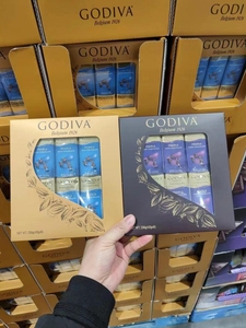 开市客 Godiva 高迪瓦手工黑巧克力豆 牛奶珍珠豆43g*6