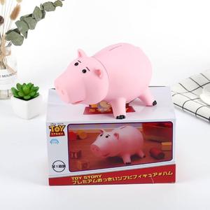 总玩具动员火腿猪存钱罐 储钱罐 粉色小猪钱箱生日礼物 摆件玩偶