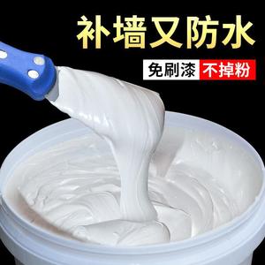 补墙膏防水防潮防霉 墙面反碱修补神器白色腻子粉家用内墙v涂料胶