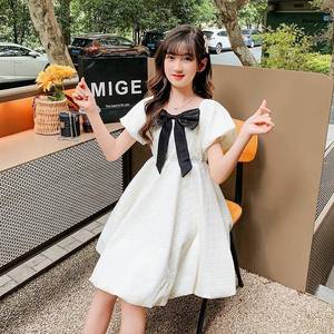 。女童网红炸街裙子儿童夏装女孩连衣裙夏季衣服2024新款短袖公主