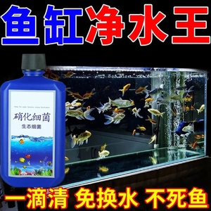 硝化细菌鱼缸用消化细菌液活菌锦鲤鱼池净化水质稳定剂养鱼净水剂