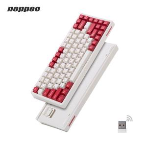 noppoo无线蓝牙机械键盘84键小键盘 2.4G三模静音游戏笔记本办公