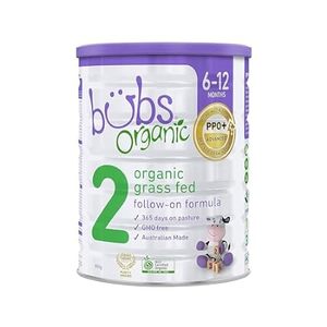 Bubs Organic Grass Fed Follow-On Formula Stage 2， Infants