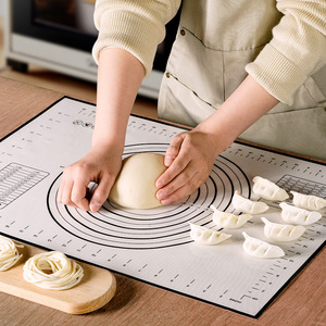 擀面垫揉面垫烘焙垫家用擀面布食品母婴级面点垫防滑不沾硅胶面垫