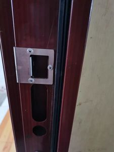 新品上架防盗门 门框导向片边条锁舌片条老式新式塑钢门 过道门