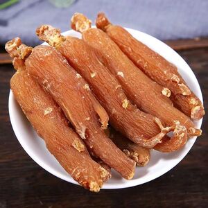 长白山野生红参个东北正宗吉林生晒人大红参高丽参非片无糖红参片