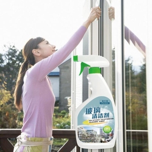 浴室玻璃清洁剂强力去污洗窗户镜子落地窗通用快速去除水渍水垢