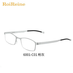 罗瓦雷诺防蓝光老花镜商务老花眼镜老人老光眼镜6001-C01-100度