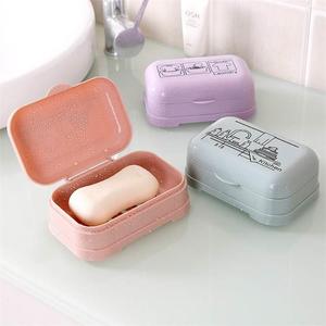 大学高中男女学生宿舍生活用品肥皂盒带盖子住校用香皂盒有盖翻盖