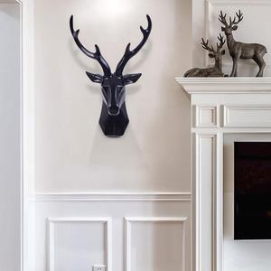 北欧风格壁挂鹿头现代简约客厅电视沙发背景墙壁装饰立体创意挂件