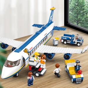 乐高大型航空飞机模型拼装积木男孩子益智力玩具客机系列儿童生日