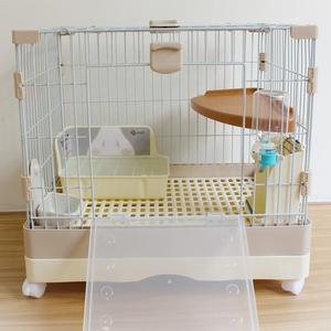 小中家用兔笼子兔子笼号宠物室内抽屉式荷兰猪天竺鼠龙猫用品家具
