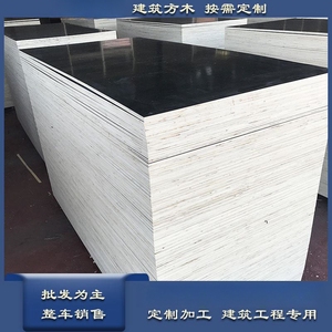 建筑模板竹胶板工程木板工地用2.44米加厚防水多层板材实木覆膜板
