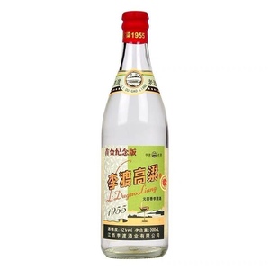 李渡高粱1955首金纪念版江西兼香型白酒纯粮食52度500ml单瓶