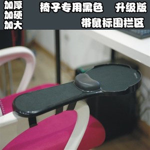 现货创意电脑鼠标托架手标支架延椅两用自由旋转鼠标垫护腕垫鼠臂